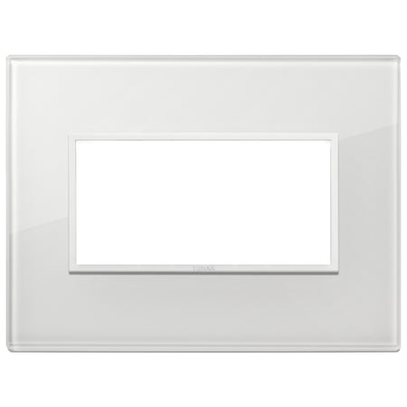 Vimar Eikon EVO 21654 4-Module Cover Plate, IP00, Clamp Mounting — Quality Boat Parts