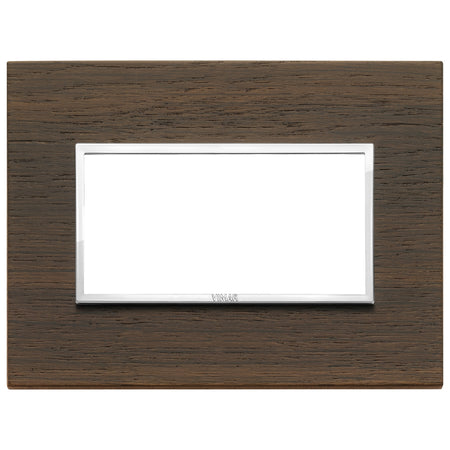 Vimar Eikon EVO 21654 4-Module Cover Plate, IP00, Clamp Mounting — Quality Boat Parts