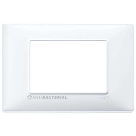 Vimar Plana 3-Module Cover Plate, 120 x 80 mm, IP00, Clamp Mounting — Quality Boat Parts