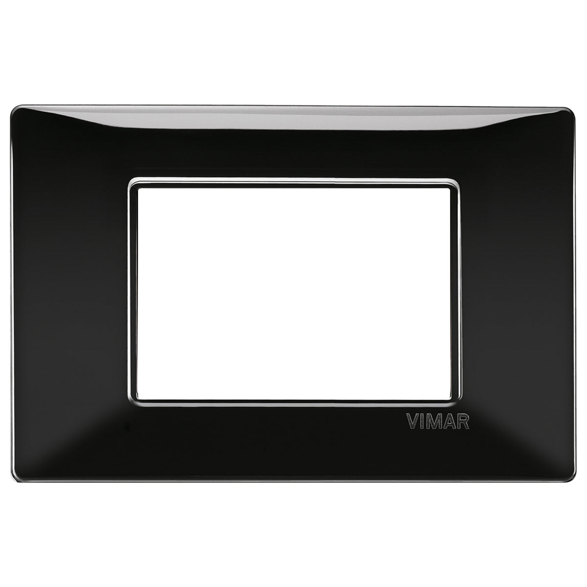 Vimar Plana 3-Module Cover Plate, 120 x 80 mm, IP00, Clamp Mounting — Quality Boat Parts