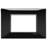 Vimar Plana 3-Module Cover Plate, 120 x 80 mm, IP00, Clamp Mounting — Quality Boat Parts