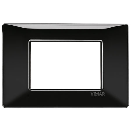 Vimar Plana 3-Module Cover Plate, 120 x 80 mm, IP00, Clamp Mounting — Quality Boat Parts