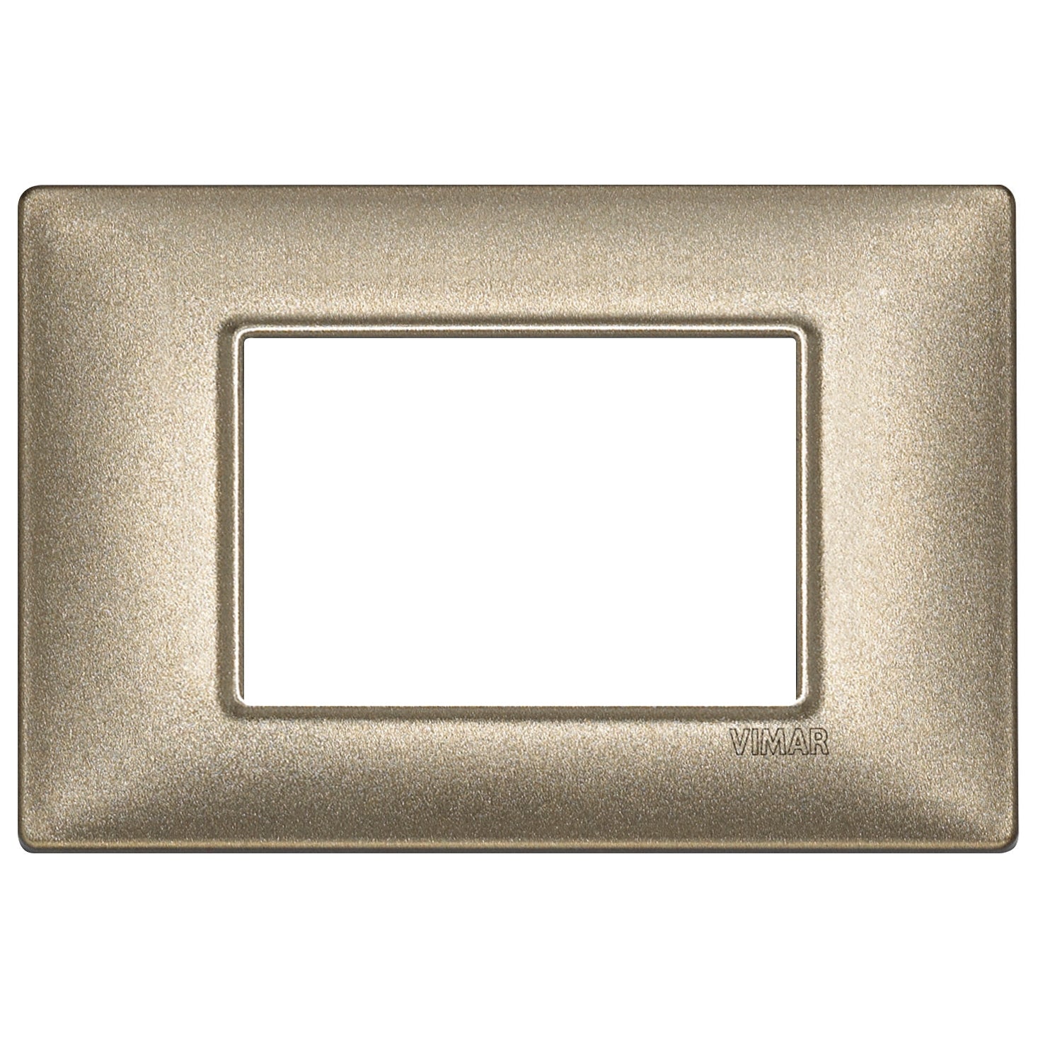 Vimar Plana 3-Module Cover Plate, 120 x 80 mm, IP00, Clamp Mounting — Quality Boat Parts