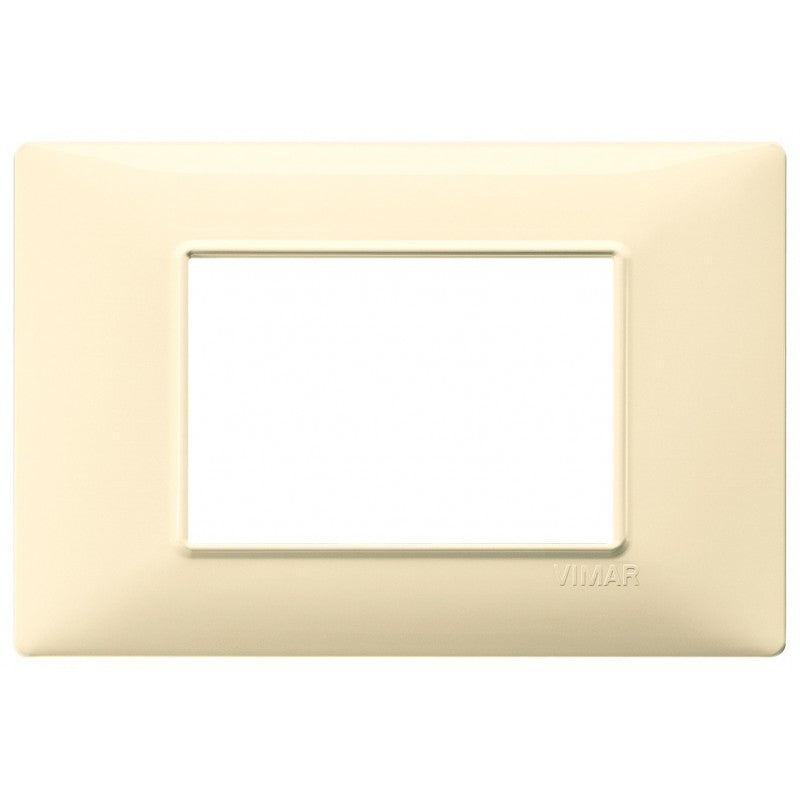 Vimar Plana 3-Module Cover Plate, 120 x 80 mm, IP00, Clamp Mounting — Quality Boat Parts
