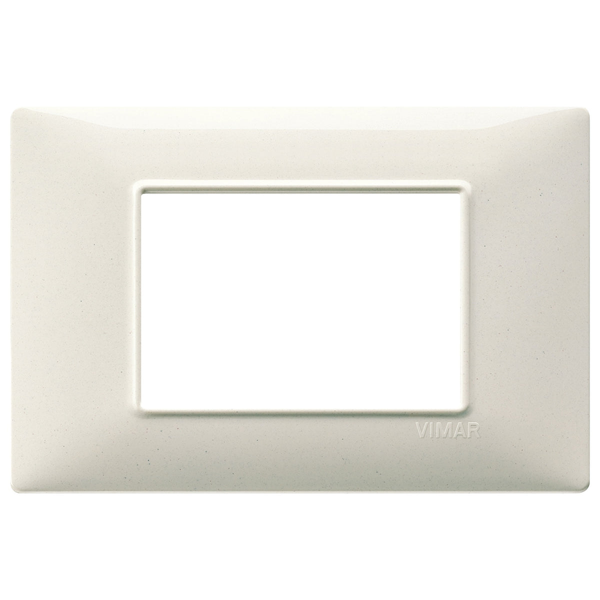 Vimar Plana 3-Module Cover Plate, 120 x 80 mm, IP00, Clamp Mounting — Quality Boat Parts