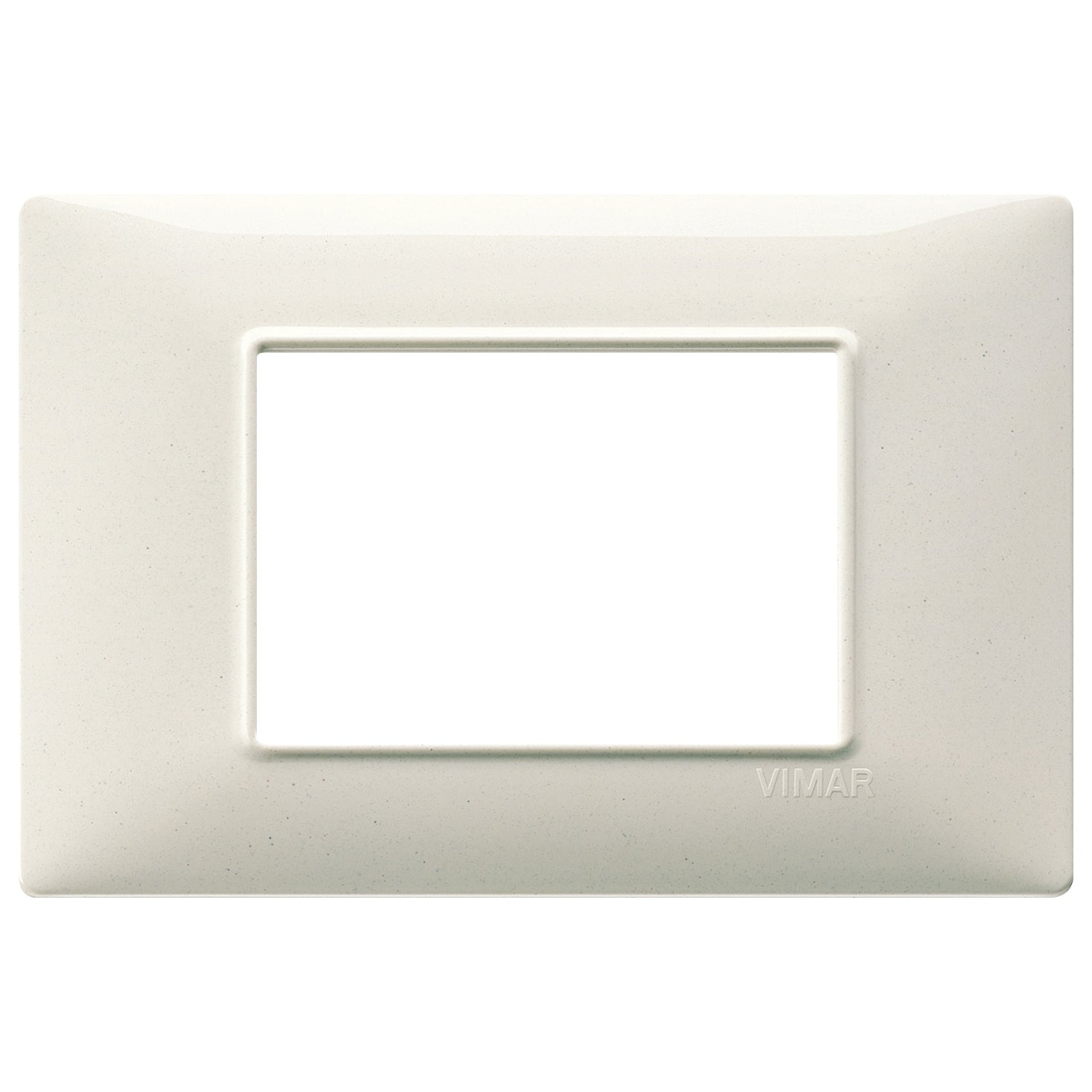 Vimar Plana 3-Module Cover Plate, 120 x 80 mm, IP00, Clamp Mounting — Quality Boat Parts