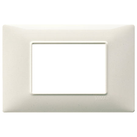 Vimar Plana 3-Module Cover Plate, 120 x 80 mm, IP00, Clamp Mounting — Quality Boat Parts