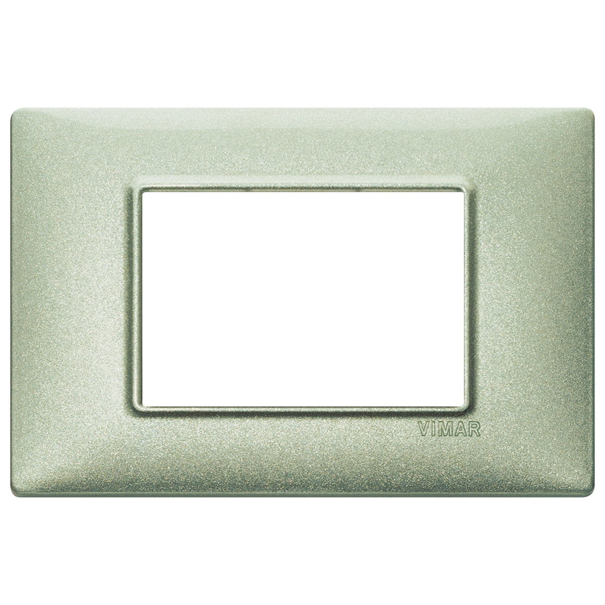 Vimar Plana 3-Module Cover Plate, 120 x 80 mm, IP00, Clamp Mounting — Quality Boat Parts