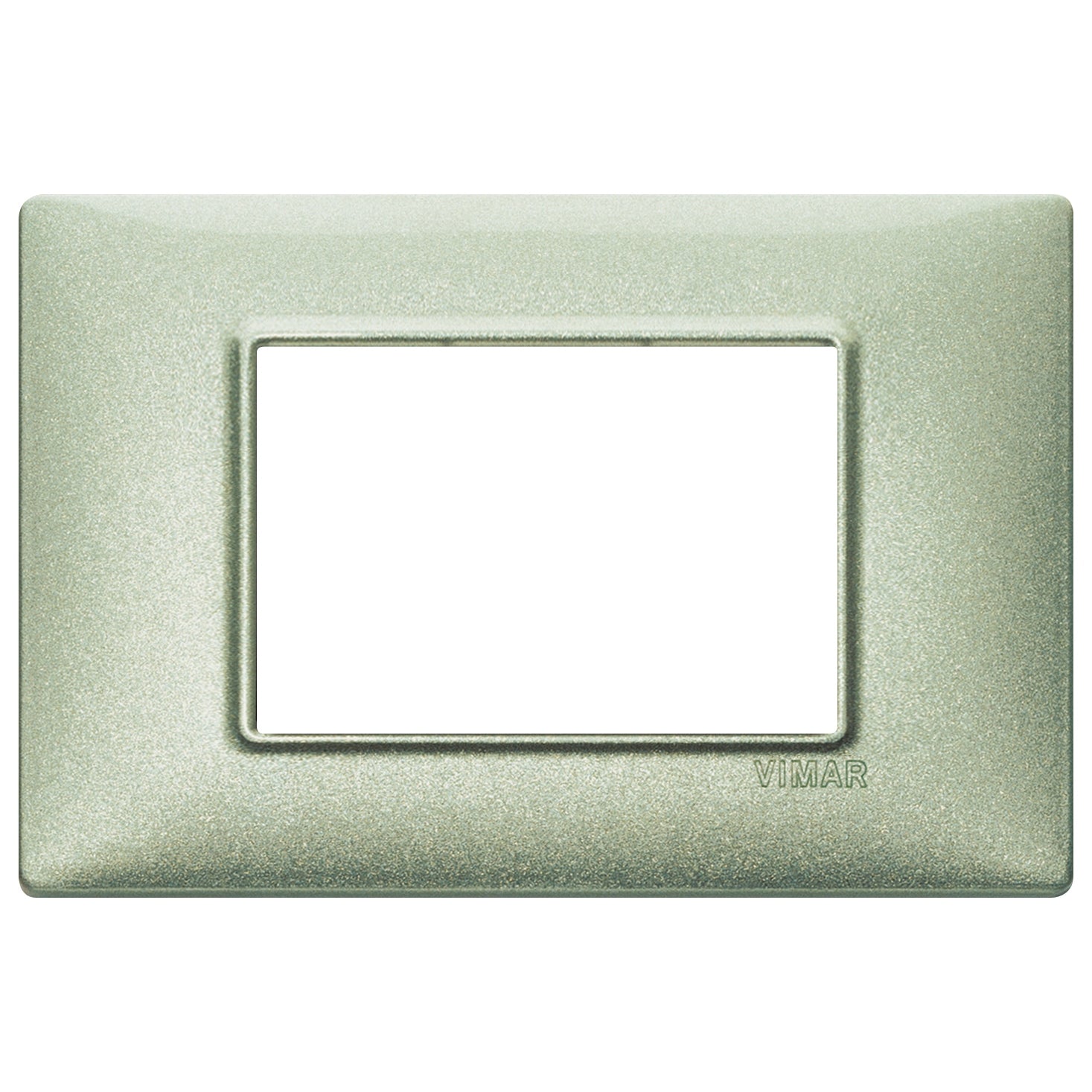 Vimar Plana 3-Module Cover Plate, 120 x 80 mm, IP00, Clamp Mounting — Quality Boat Parts