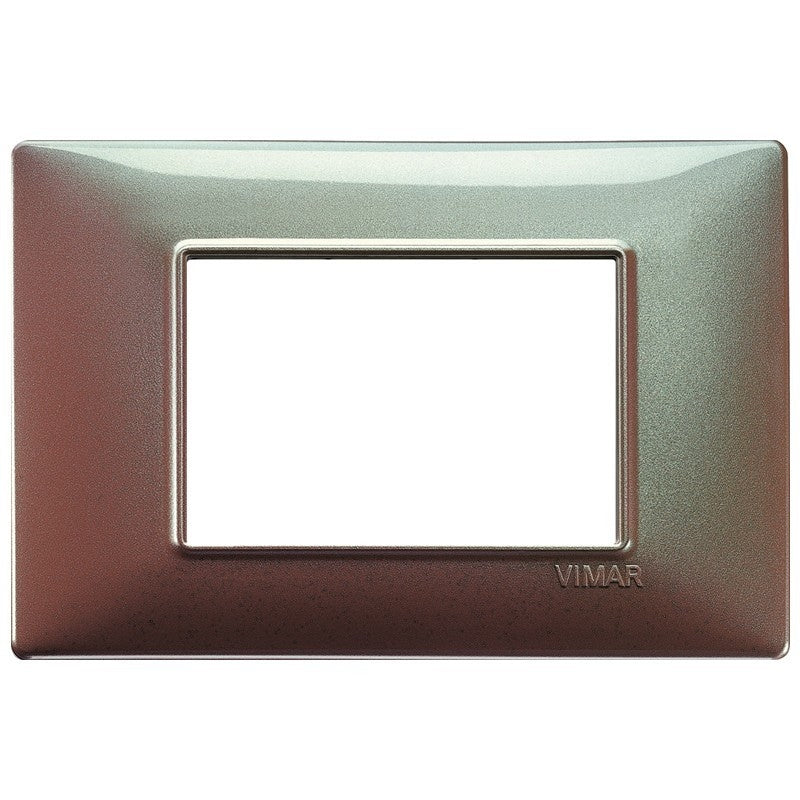 Vimar Plana 3-Module Cover Plate, 120 x 80 mm, IP00, Clamp Mounting — Quality Boat Parts