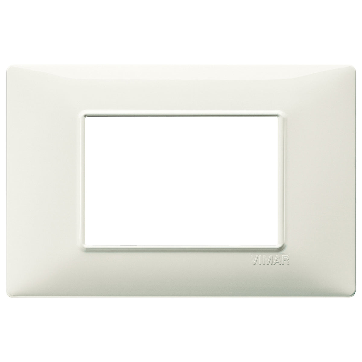 Vimar Plana 3-Module Cover Plate, 120 x 80 mm, IP00, Clamp Mounting — Quality Boat Parts