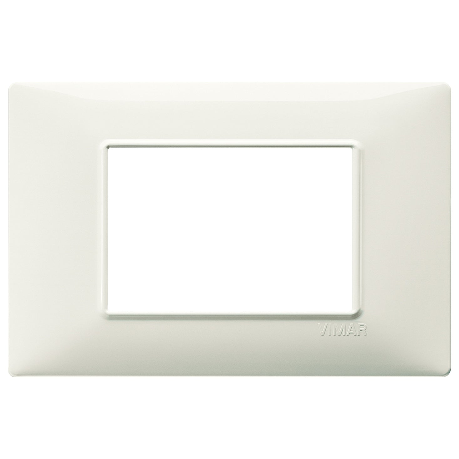 Vimar Plana 3-Module Cover Plate, 120 x 80 mm, IP00, Clamp Mounting — Quality Boat Parts