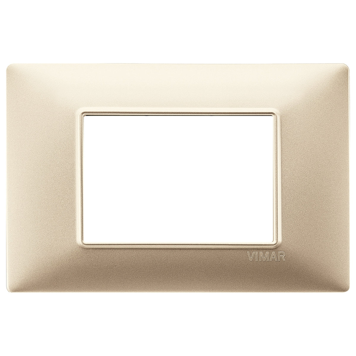 Vimar Plana 3-Module Cover Plate, 120 x 80 mm, IP00, Clamp Mounting — Quality Boat Parts