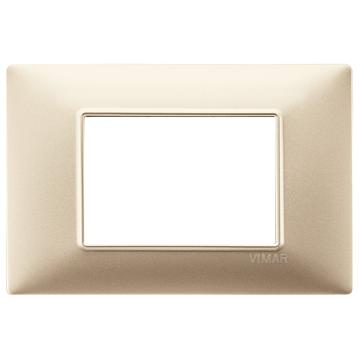 Vimar Plana 3-Module Cover Plate, 120 x 80 mm, IP00, Clamp Mounting — Quality Boat Parts
