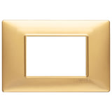 Vimar Plana 3-Module Cover Plate, 120 x 80 mm, IP00, Clamp Mounting — Quality Boat Parts