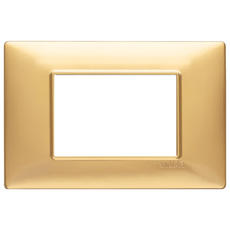 Vimar Plana 3-Module Cover Plate, 120 x 80 mm, IP00, Clamp Mounting — Quality Boat Parts