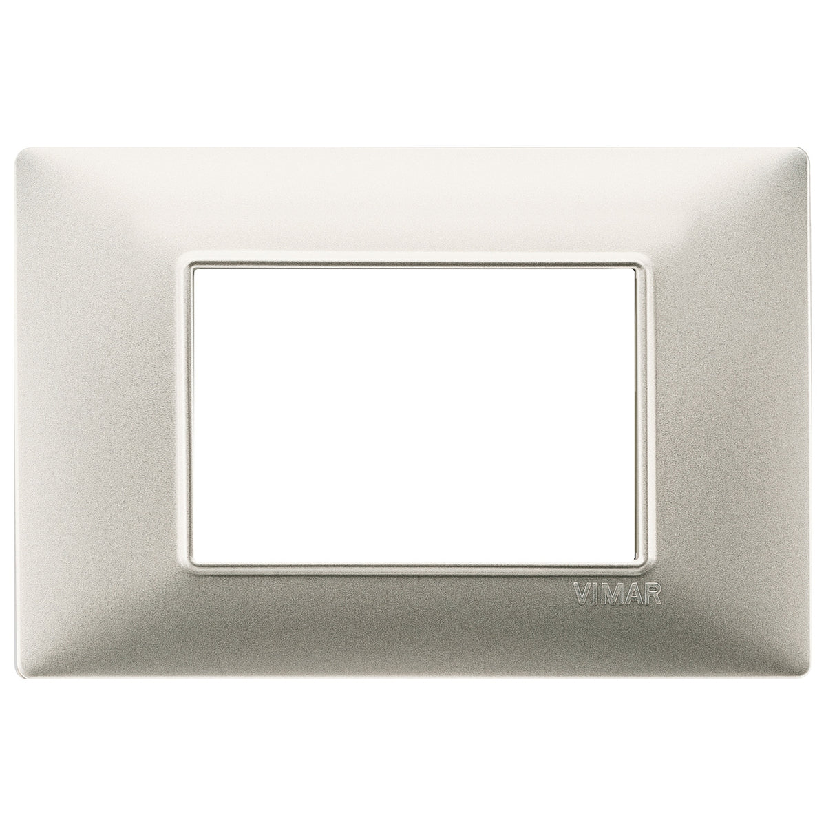 Vimar Plana 3-Module Cover Plate, 120 x 80 mm, IP00, Clamp Mounting — Quality Boat Parts