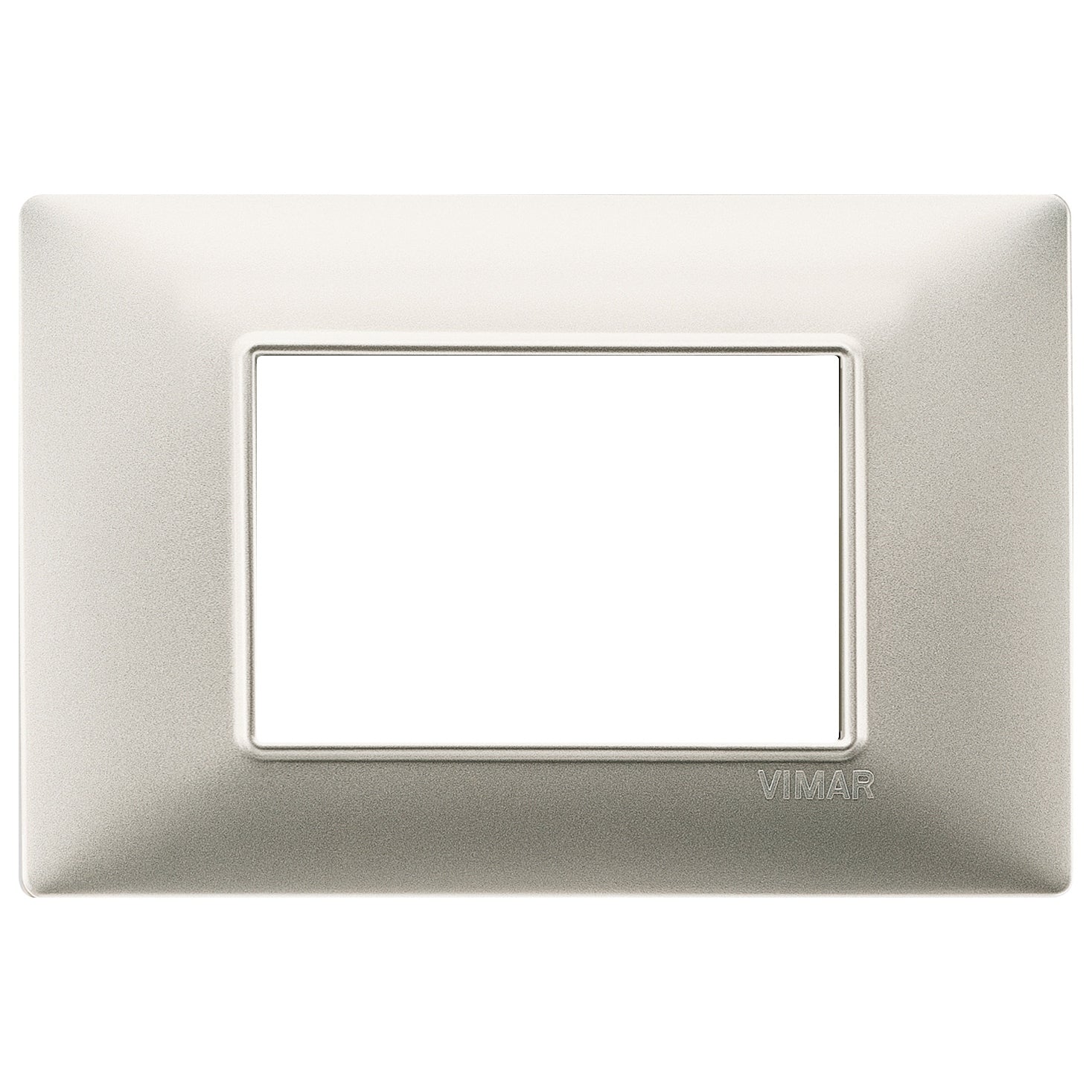 Vimar Plana 3-Module Cover Plate, 120 x 80 mm, IP00, Clamp Mounting — Quality Boat Parts