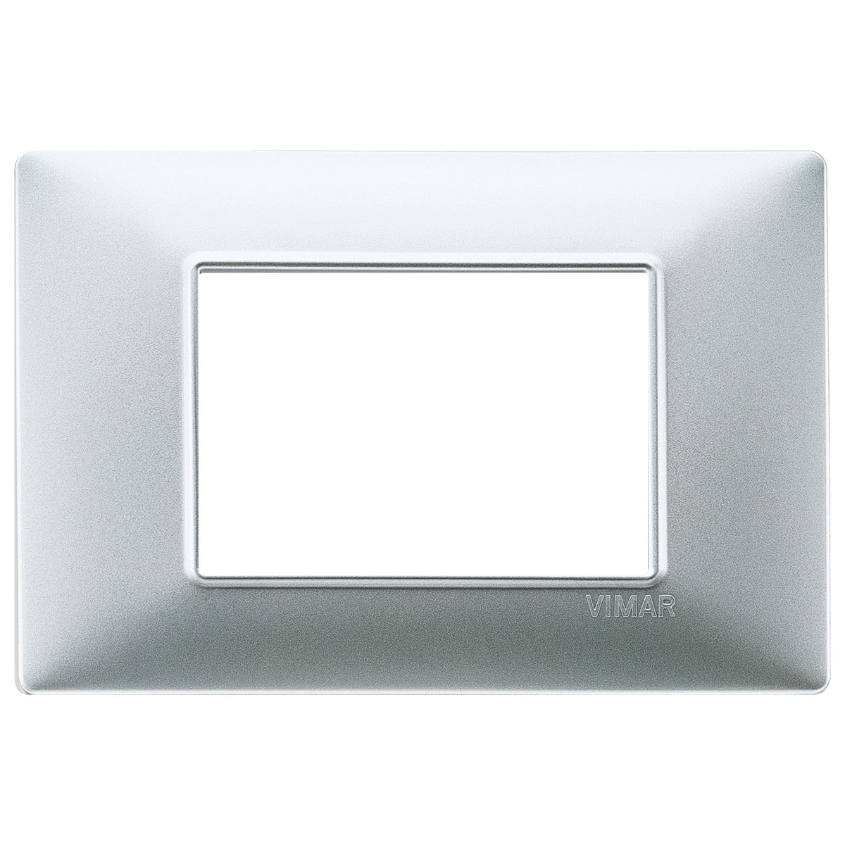 Vimar Plana 3-Module Cover Plate, 120 x 80 mm, IP00, Clamp Mounting — Quality Boat Parts
