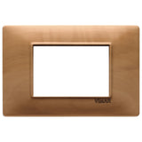 Vimar Plana 3-Module Cover Plate, 120 x 80 mm, IP00, Clamp Mounting — Quality Boat Parts