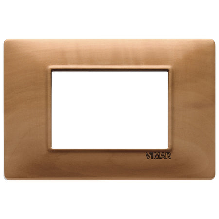 Vimar Plana 3-Module Cover Plate, 120 x 80 mm, IP00, Clamp Mounting — Quality Boat Parts