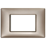 Vimar Plana 3-Module Cover Plate, 120 x 80 mm, IP00, Clamp Mounting — Quality Boat Parts