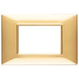 Vimar Plana 3-Module Cover Plate, 120 x 80 mm, IP00, Clamp Mounting — Quality Boat Parts