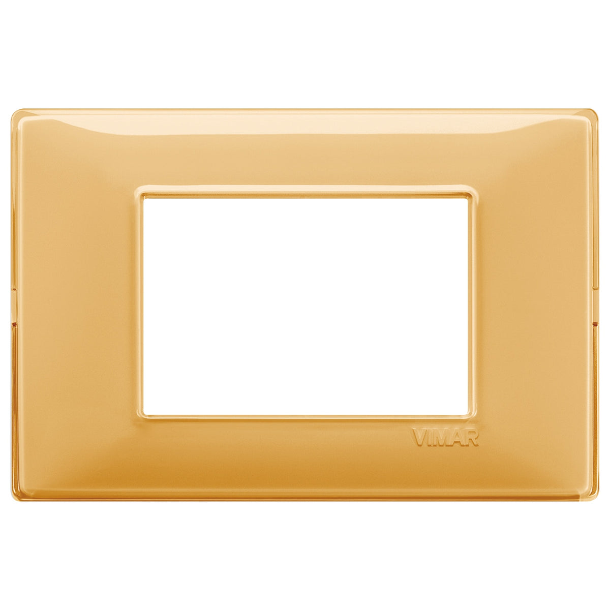 Vimar Plana 3-Module Cover Plate, 120 x 80 mm, IP00, Clamp Mounting — Quality Boat Parts