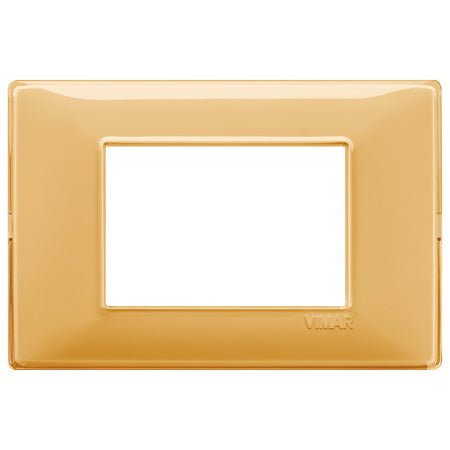 Vimar Plana 3-Module Cover Plate, 120 x 80 mm, IP00, Clamp Mounting — Quality Boat Parts