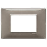 Vimar Plana 3-Module Cover Plate, 120 x 80 mm, IP00, Clamp Mounting — Quality Boat Parts