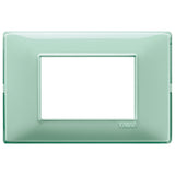 Vimar Plana 3-Module Cover Plate, 120 x 80 mm, IP00, Clamp Mounting — Quality Boat Parts