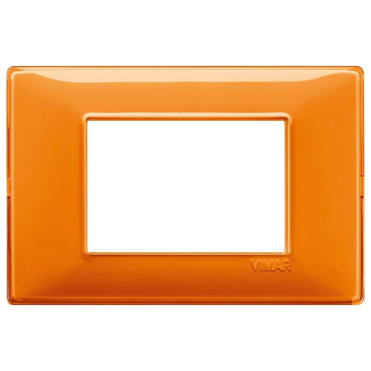 Vimar Plana 3-Module Cover Plate, 120 x 80 mm, IP00, Clamp Mounting — Quality Boat Parts