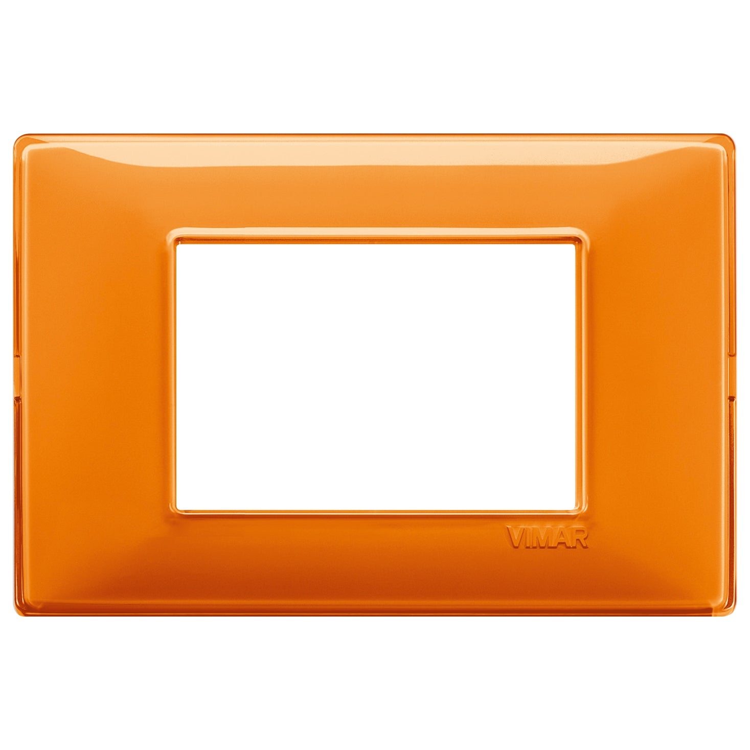 Vimar Plana 3-Module Cover Plate, 120 x 80 mm, IP00, Clamp Mounting — Quality Boat Parts