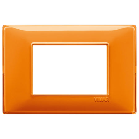 Vimar Plana 3-Module Cover Plate, 120 x 80 mm, IP00, Clamp Mounting — Quality Boat Parts