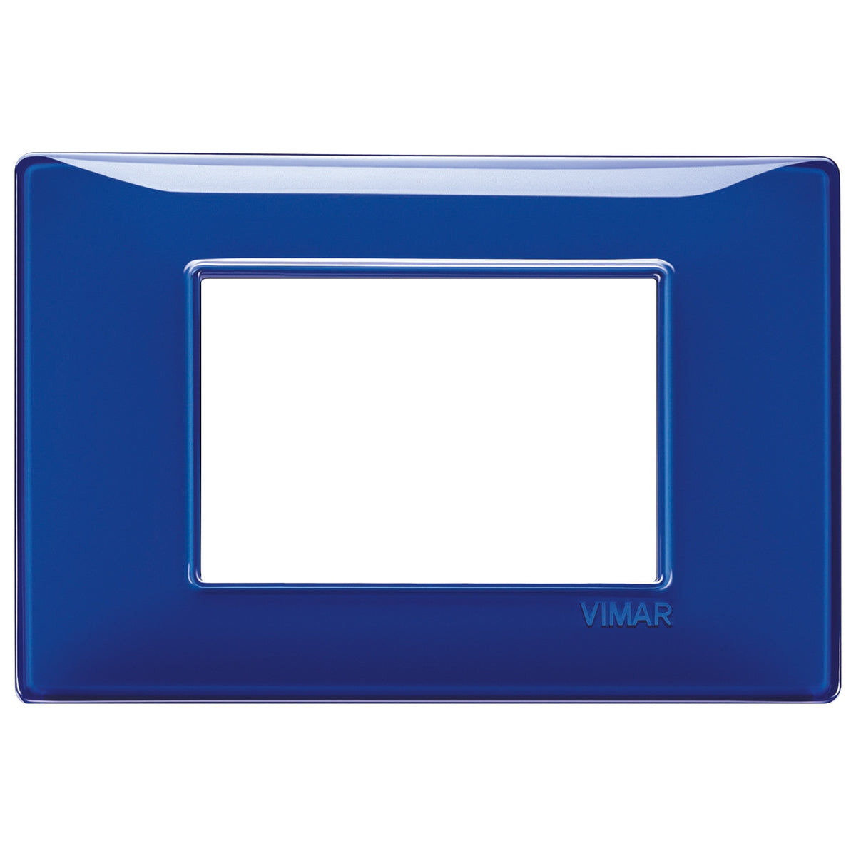 Vimar Plana 3-Module Cover Plate, 120 x 80 mm, IP00, Clamp Mounting — Quality Boat Parts