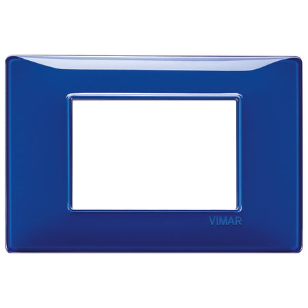 Vimar Plana 3-Module Cover Plate, 120 x 80 mm, IP00, Clamp Mounting — Quality Boat Parts