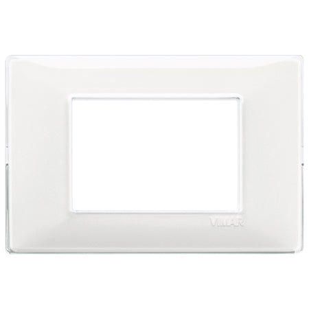 Vimar Plana 3-Module Cover Plate, 120 x 80 mm, IP00, Clamp Mounting — Quality Boat Parts