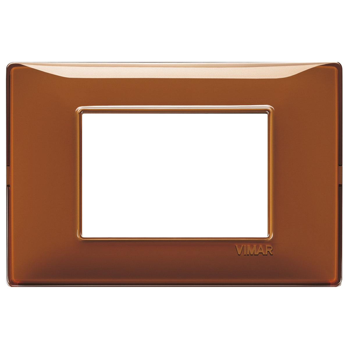 Vimar Plana 3-Module Cover Plate, 120 x 80 mm, IP00, Clamp Mounting — Quality Boat Parts