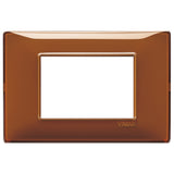Vimar Plana 3-Module Cover Plate, 120 x 80 mm, IP00, Clamp Mounting — Quality Boat Parts