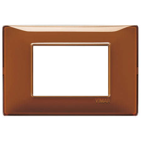 Vimar Plana 3-Module Cover Plate, 120 x 80 mm, IP00, Clamp Mounting — Quality Boat Parts