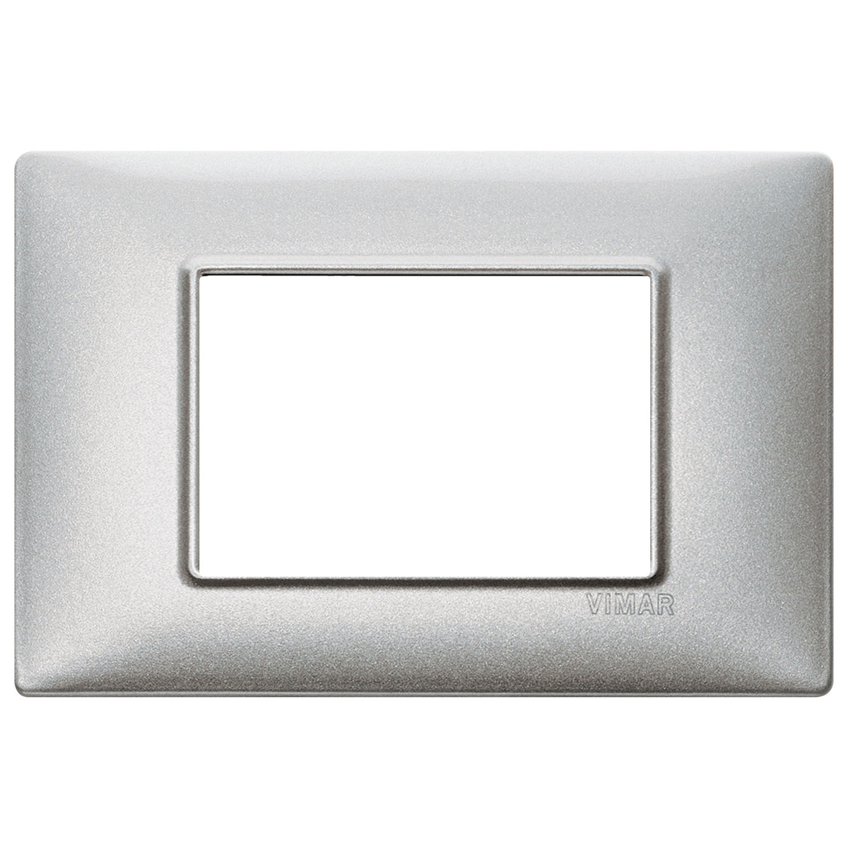Vimar Plana 3-Module Cover Plate, 120 x 80 mm, IP00, Clamp Mounting — Quality Boat Parts