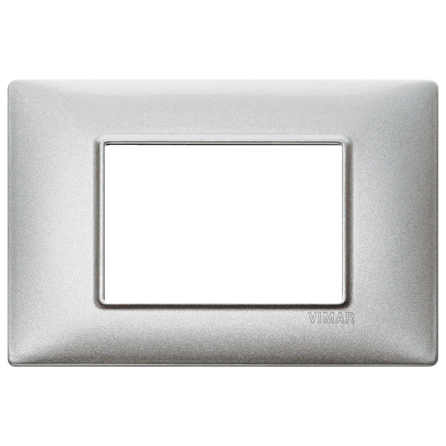 Vimar Plana 3-Module Cover Plate, 120 x 80 mm, IP00, Clamp Mounting — Quality Boat Parts