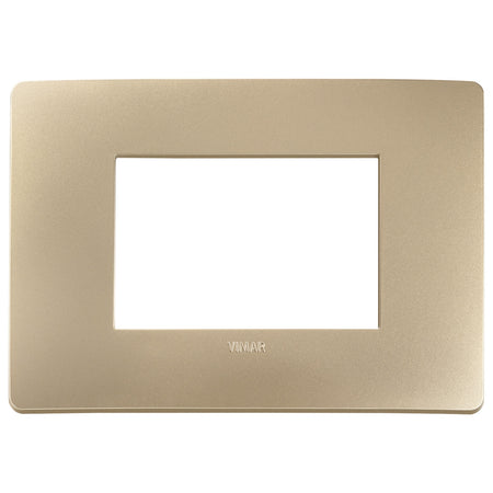 Vimar Plana 3-Module Cover Plate, 120 x 80 mm, IP00, Clamp Mounting — Quality Boat Parts