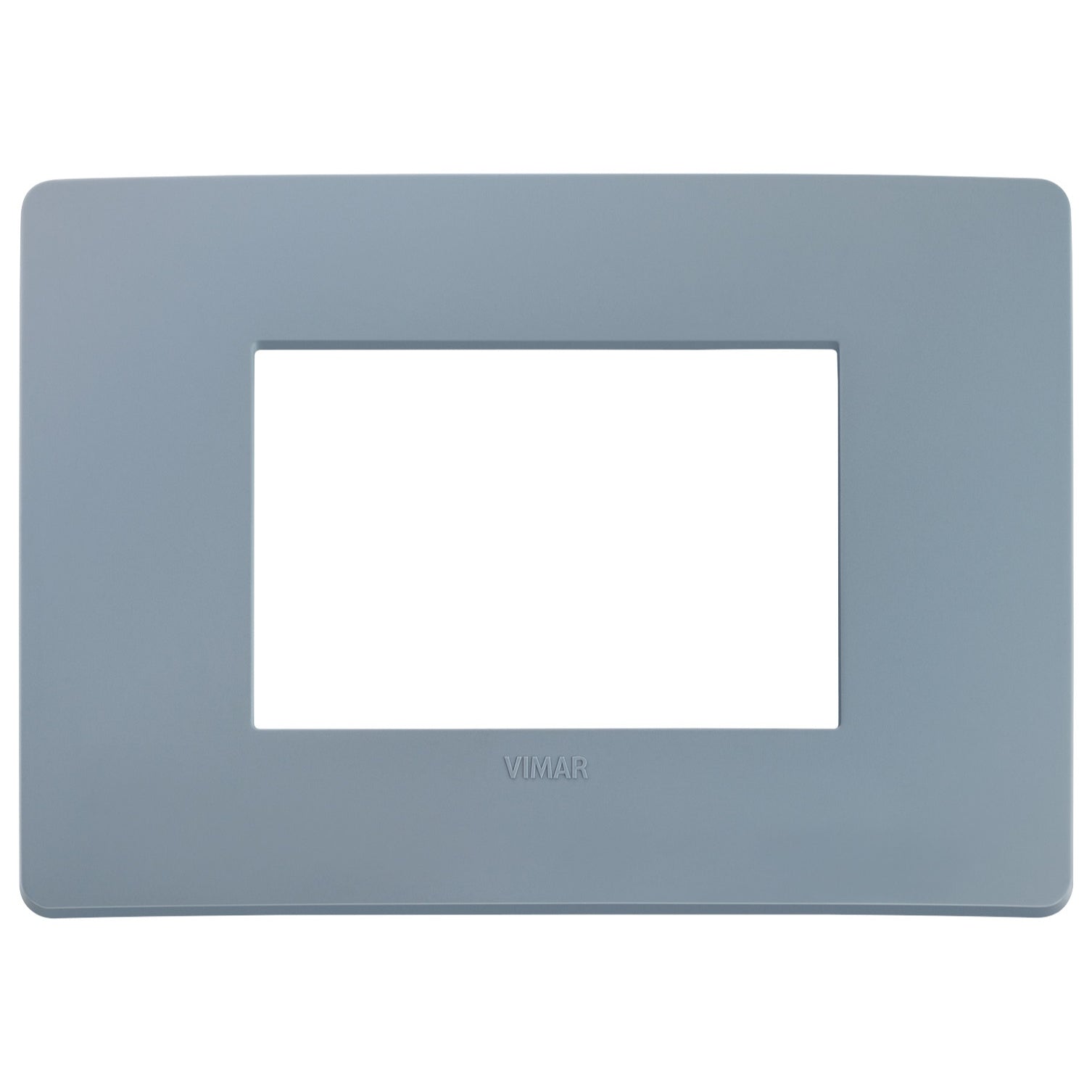 Vimar Plana 3-Module Cover Plate, 120 x 80 mm, IP00, Clamp Mounting — Quality Boat Parts