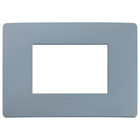 Vimar Plana 3-Module Cover Plate, 120 x 80 mm, IP00, Clamp Mounting — Quality Boat Parts