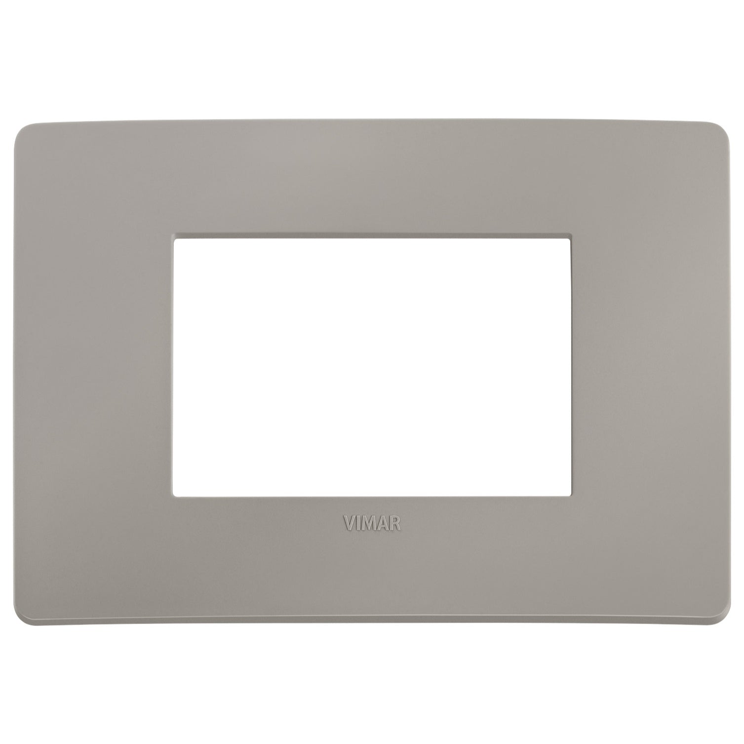 Vimar Plana 3-Module Cover Plate, 120 x 80 mm, IP00, Clamp Mounting — Quality Boat Parts