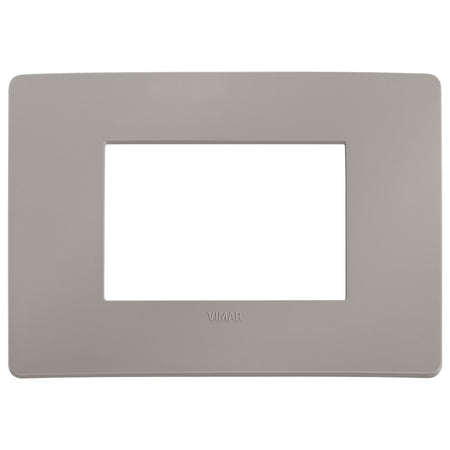 Vimar Plana 3-Module Cover Plate, 120 x 80 mm, IP00, Clamp Mounting — Quality Boat Parts