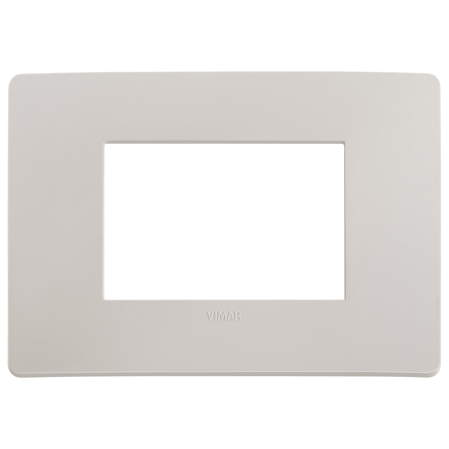 Vimar Plana 3-Module Cover Plate, 120 x 80 mm, IP00, Clamp Mounting — Quality Boat Parts