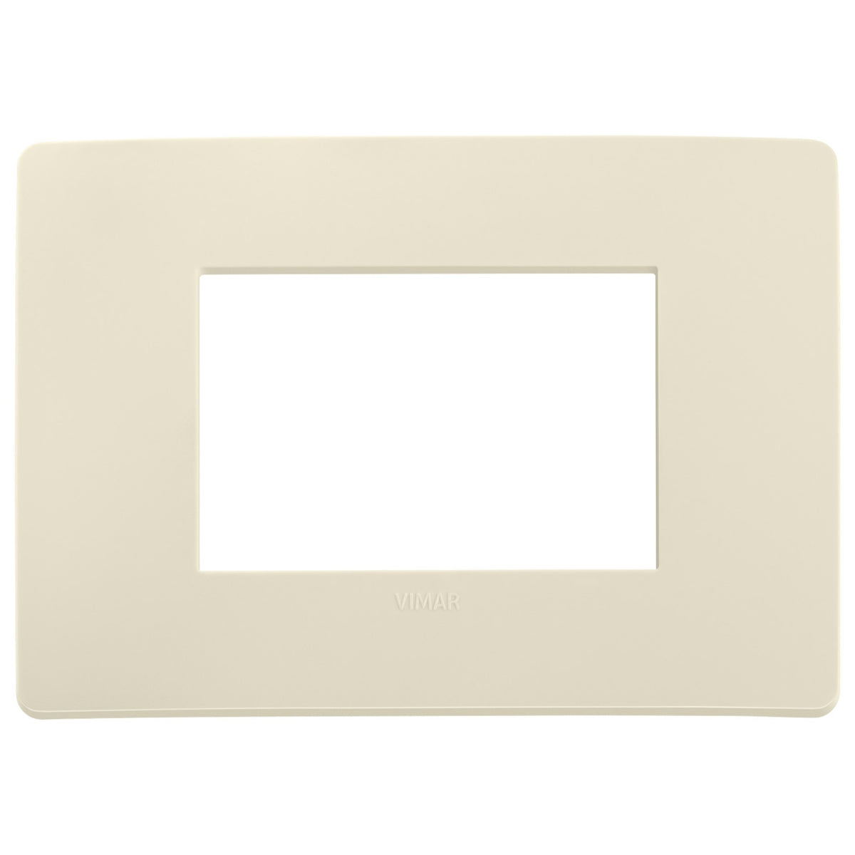 Vimar Plana 3-Module Cover Plate, 120 x 80 mm, IP00, Clamp Mounting — Quality Boat Parts