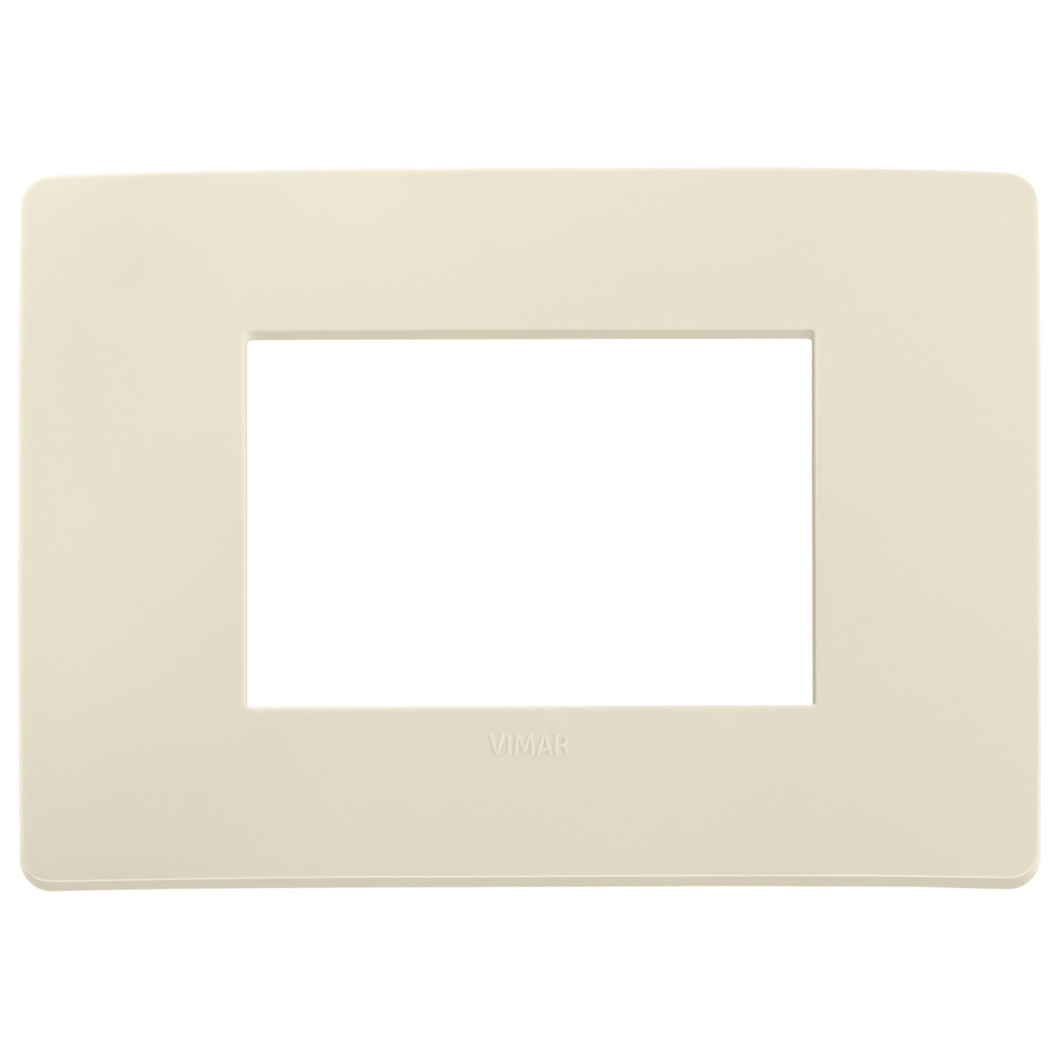 Vimar Plana 3-Module Cover Plate, 120 x 80 mm, IP00, Clamp Mounting — Quality Boat Parts